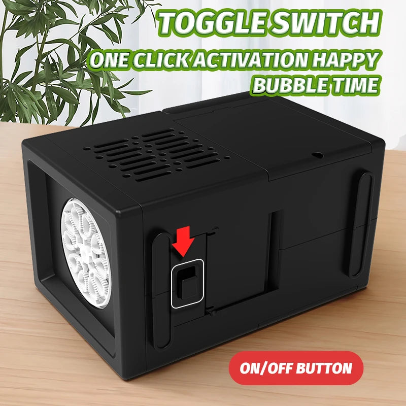 VitaHome™ MiniBubble 10-Hole Electric Bubble Gun – Ansicht 6