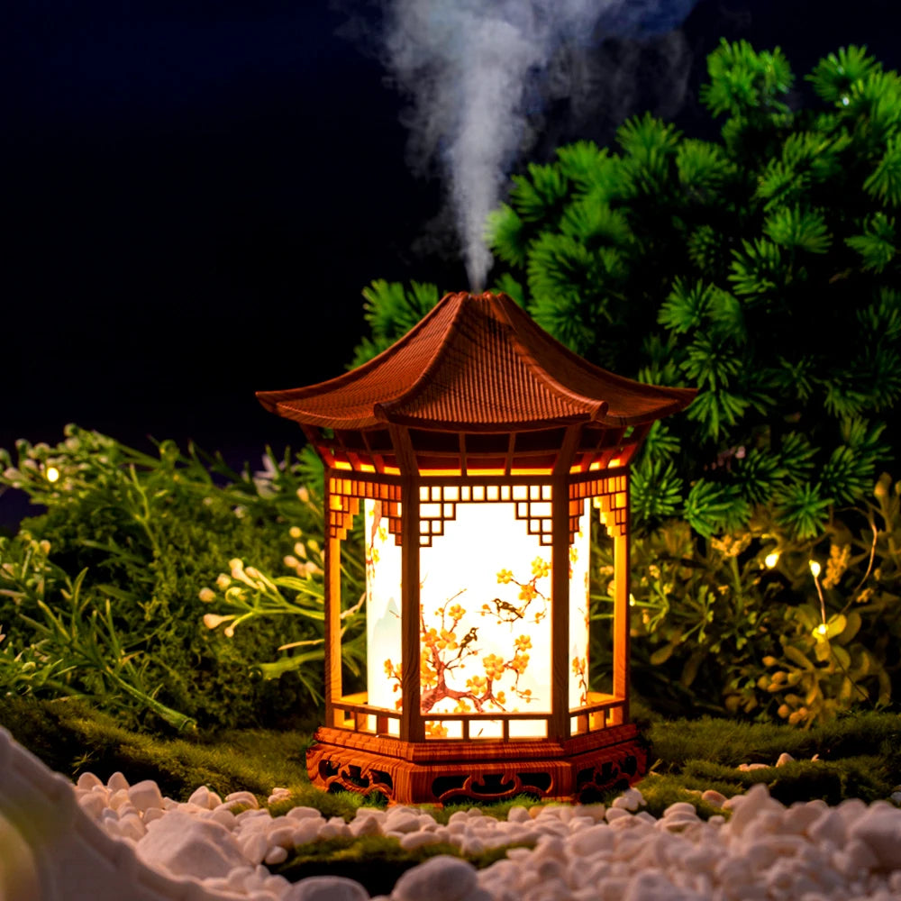 Luftbefeuchter mit Nachtlicht im chinesischen Stil – Ansicht 5