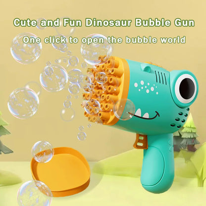VitaHome™ DinoBlast 40-Hole Electric Bubble Gun – Ansicht 3