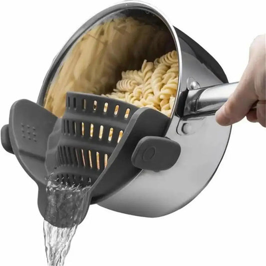 ChefClip™ Universal Silicone Strainer