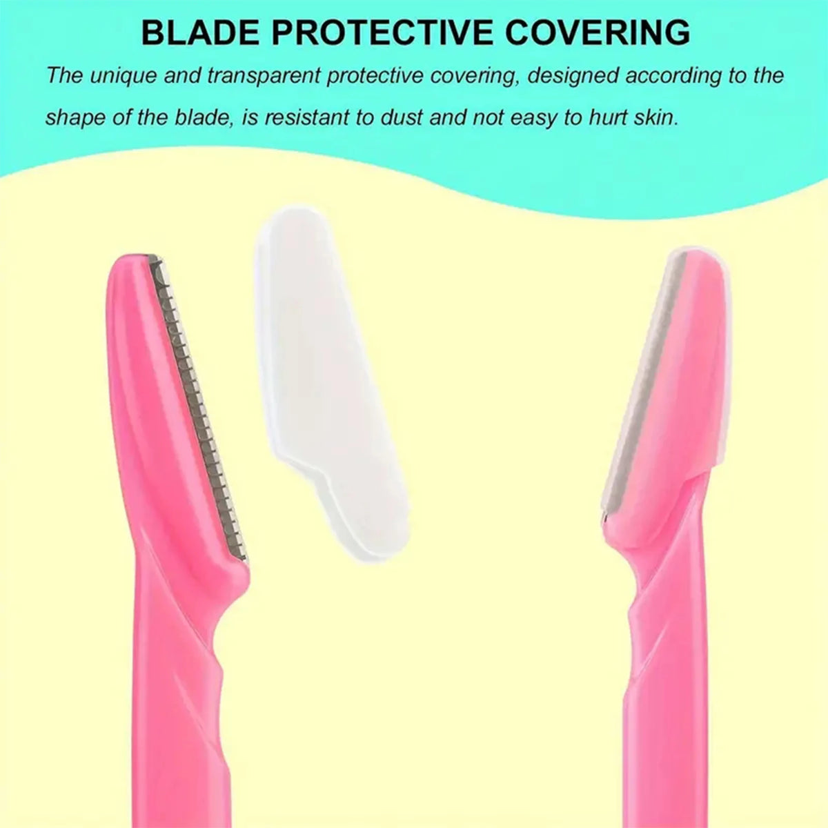 VitaCare™ DermaGlide Precision Eyebrow & Face Razors (Multipack)