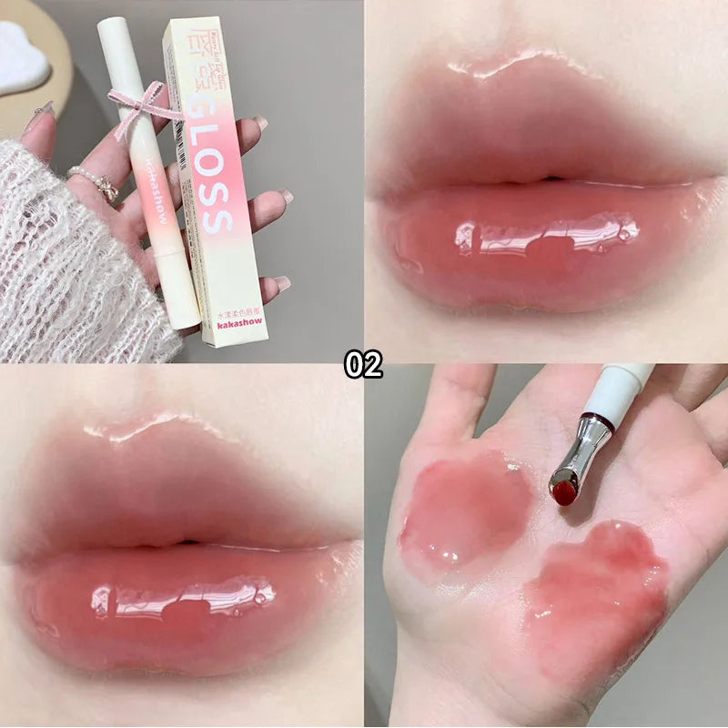 Lipgloss mit Spiegelglanz und Pflegeöl – Ansicht 10
