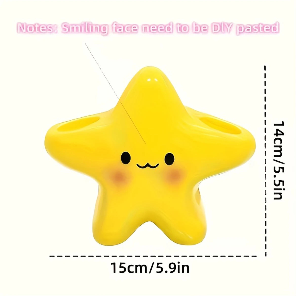 Vital™ StarSmile Cute Toothbrush Holder & Bathroom Organizer