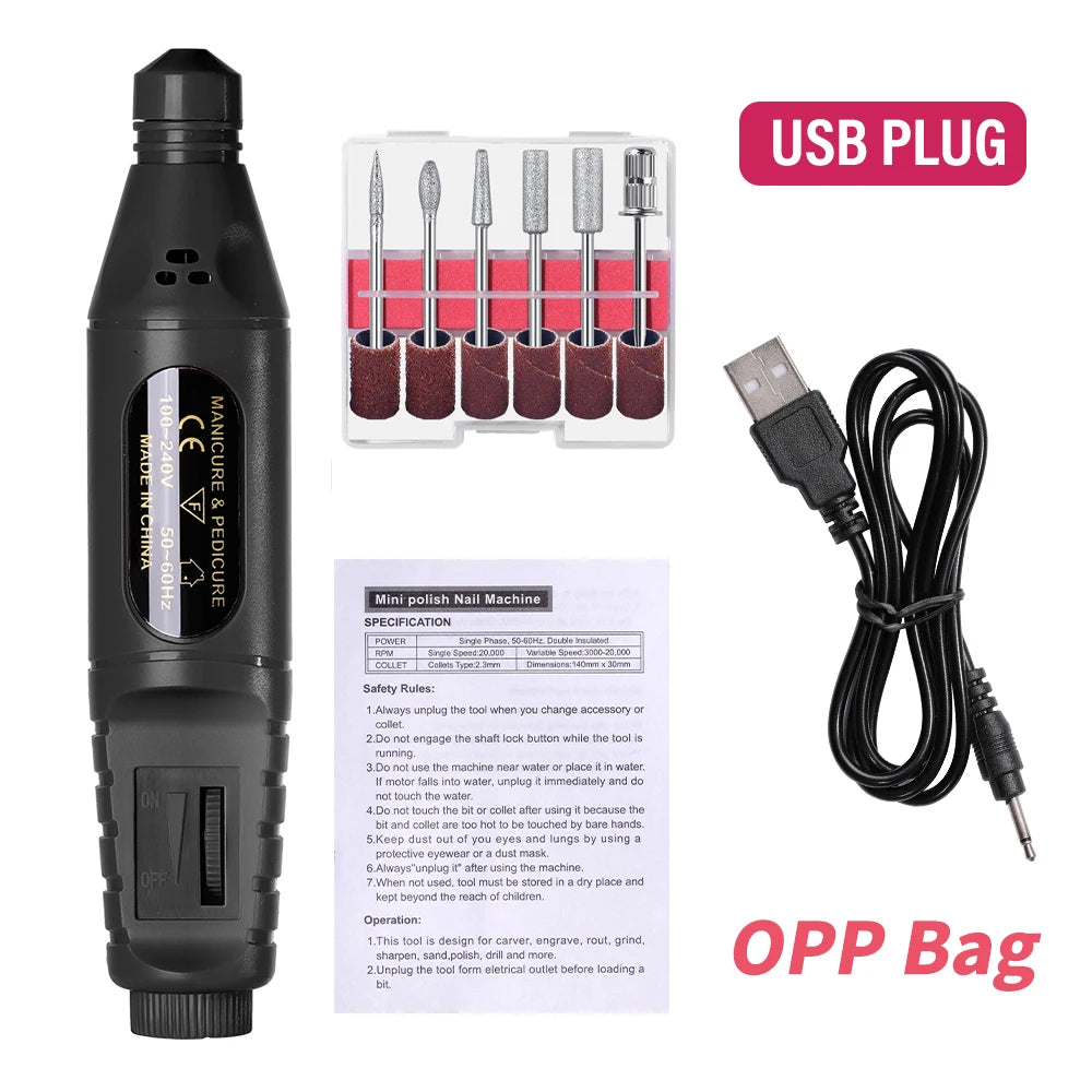 VitaCare™ ProStudio 6-in-1 Electric Nail Drill & Manicure Kit