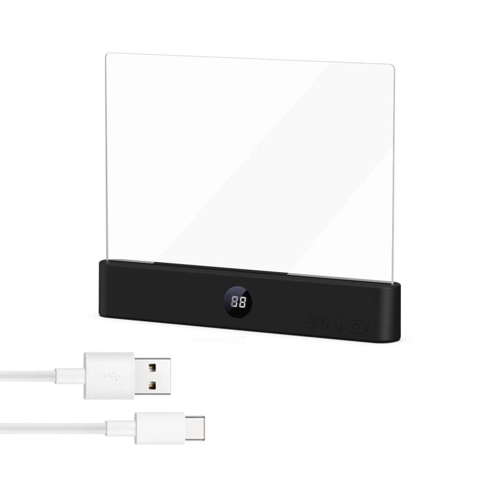 Leselampe als Flachpaneel mit USB-Anschluss – Ansicht 7