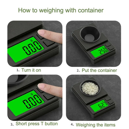 VitaHome™ MicroWeigh 1000g Precision Digital Pocket Scale