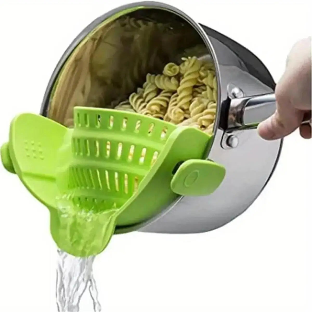 ChefClip™ Universal Silicone Strainer