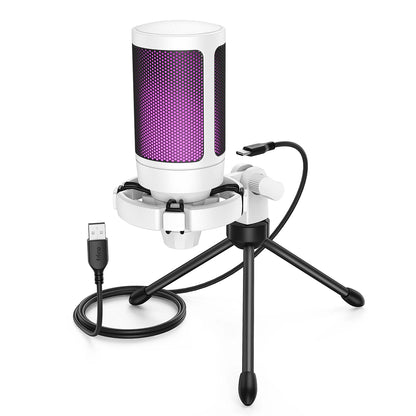 VitaHome™ AmpliVoice RGB Studio-Grade USB Gaming & Streaming Microphone