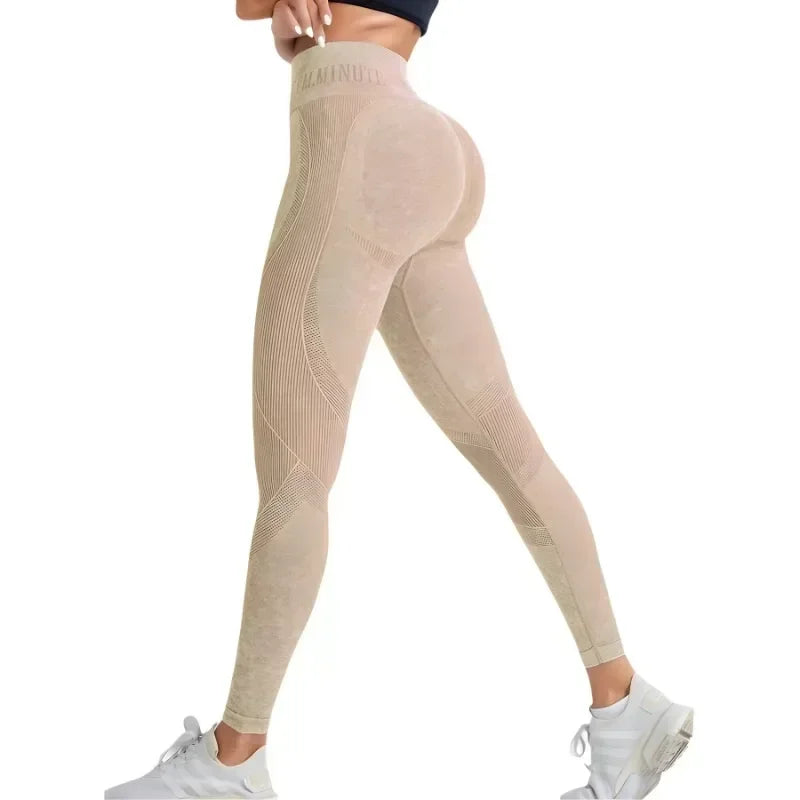 Vital™ ApexForm Seamless Sand-Washed High-Waist Yoga Leggings