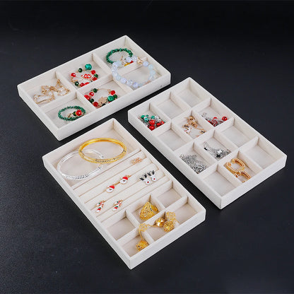 Schmuckbox aus Samt mit Schmucktablett 8-teilig – Ansicht 5