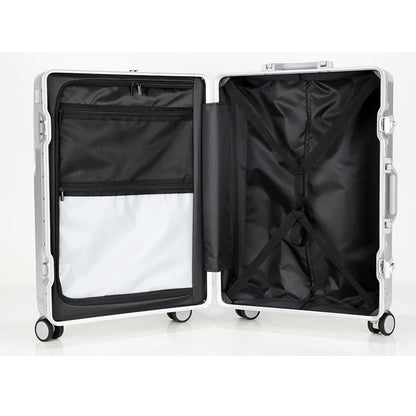 Vital™ AeroShield Aluminum Frame Cabin Trolley with USB & Cup Holder