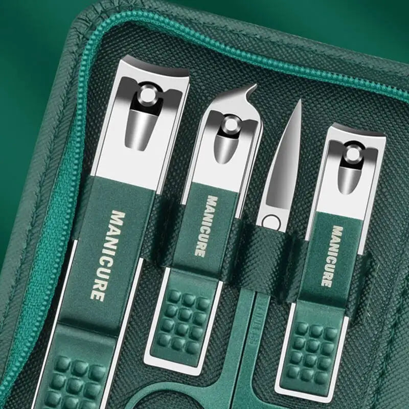 Vital™ Professional 9-Piece Stainless Steel Manicure & Pedicure Grooming Set
