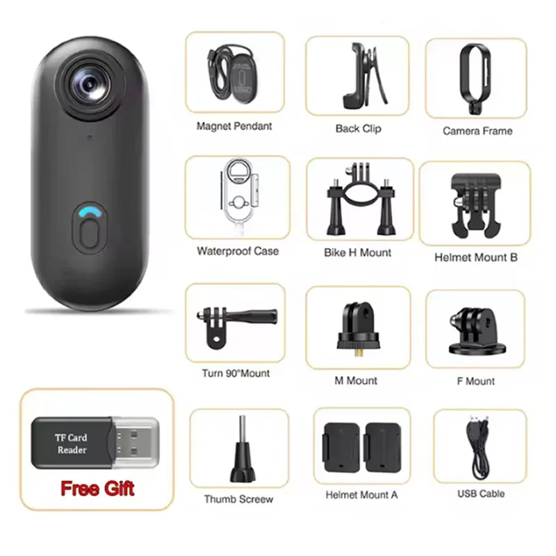 VitaHome™ VelocityX 4K Waterproof Action & Helmet Sports Camera
