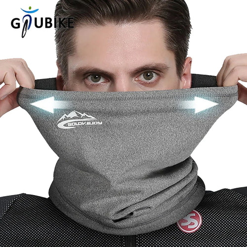 GTUBIKE Winter Thermal Fleece Cycling Face Mask & Neck Gaiter