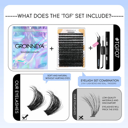 VitaCare™ LashPro DIY Salon-Grade Cluster Eyelash Extension Kit
