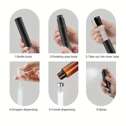 VitaCare™ AeroMist 10ml Refillable Travel Perfume Sprayer