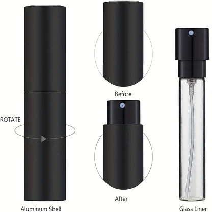 VitaCare™ AeroMist 10ml Refillable Travel Perfume Sprayer