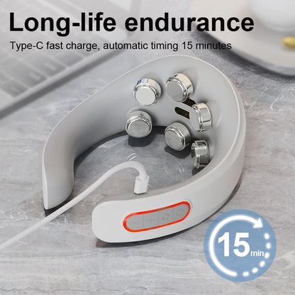 Nackenmassagegerät mit Vibration – Ansicht 4