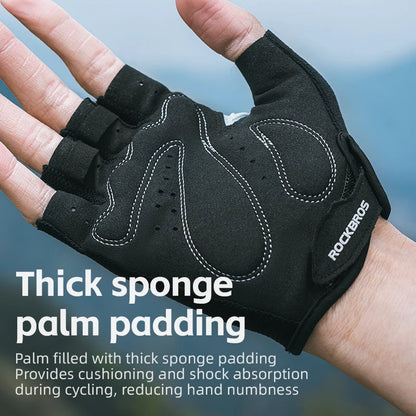 VitaCare™ AeroGrip Pro Half-Finger Gel Cycling Gloves