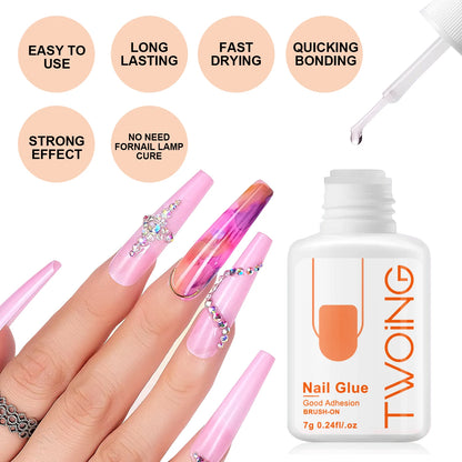VitaCare™ BondMax Ultra-Strong Professional Nail Glue (7g)