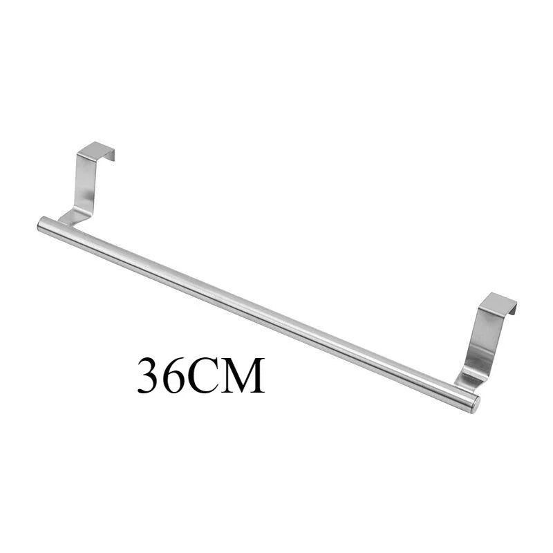 VitaHome™ DrapePro Stainless Steel Over-the-Door Towel Rack