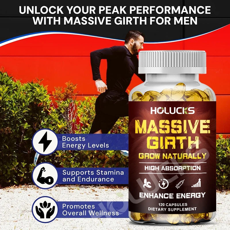 VITA HOLUCKS Natural Performance & Energy Supplement Capsules