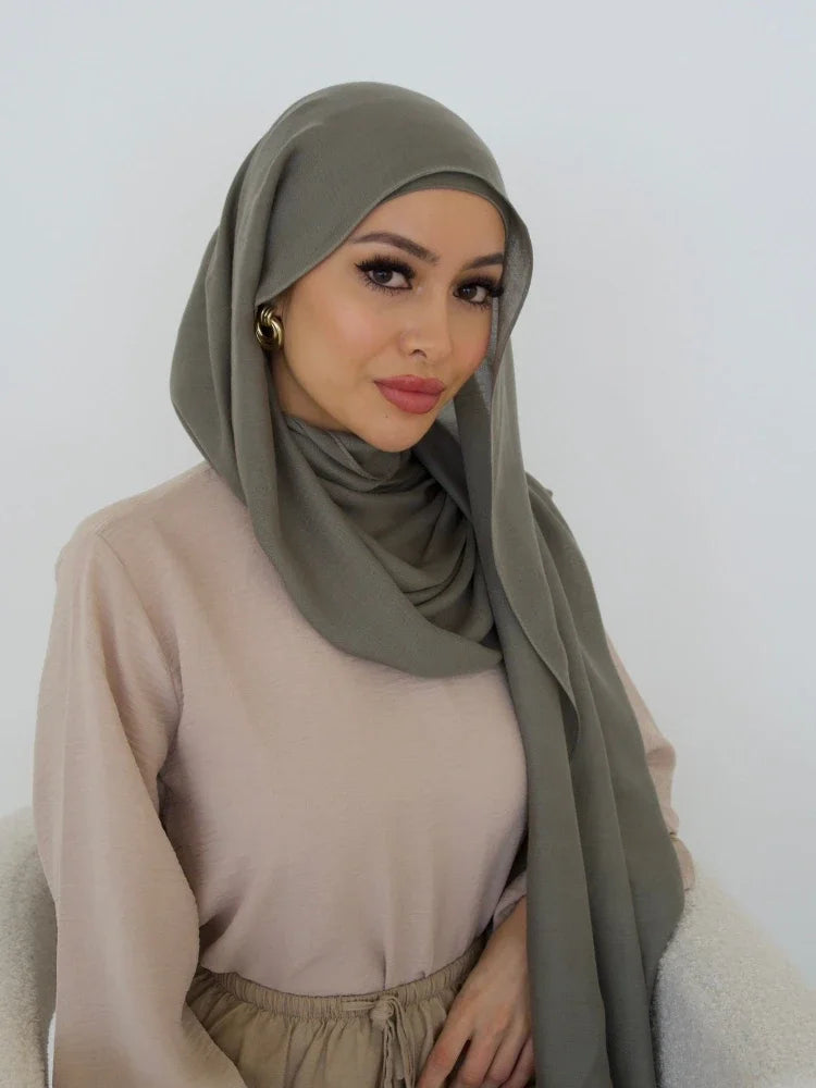 VitaModal™ 2-in-1 Premium Bamboo Hijab Set