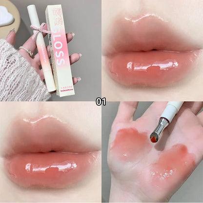 Lipgloss mit Spiegelglanz und Pflegeöl – Ansicht 9