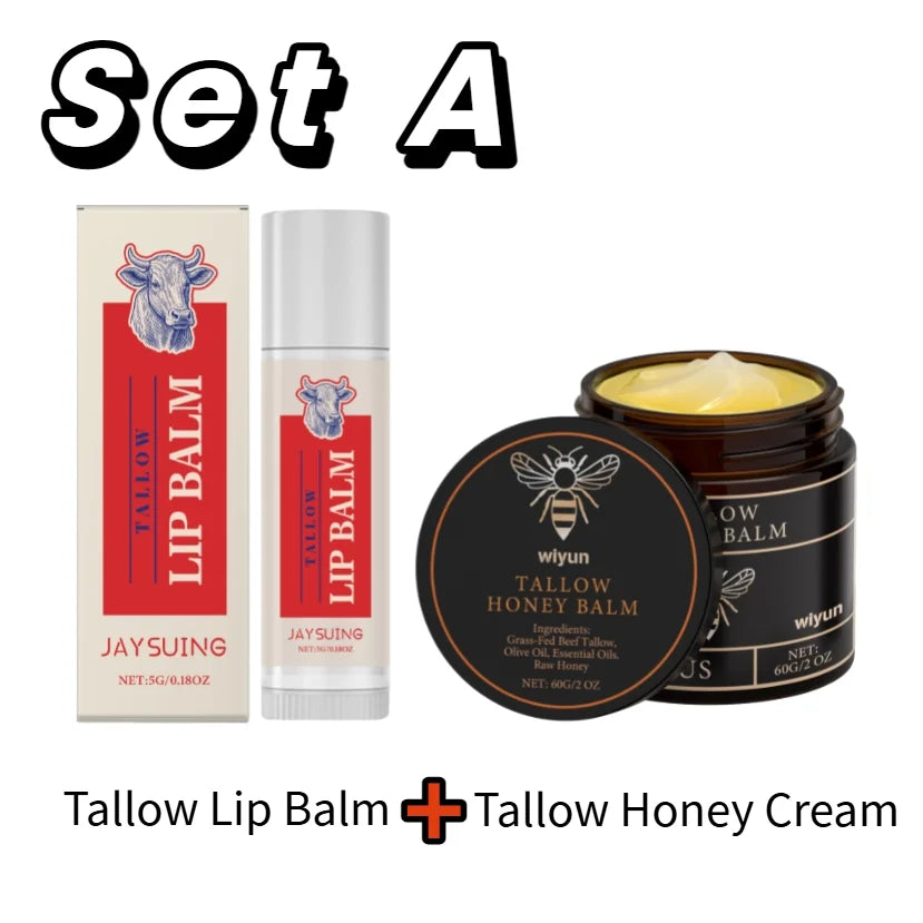 Tallow Honey Cream Glow Hydrating Skin Improve Elasticity Soft Bleaching Improve Dullness Firming Face Body Moisturizer Lotion – Ansicht 14
