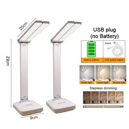 Schreibtischlampe USB dimmbar mit Touch 3 Stufen – Ansicht 10