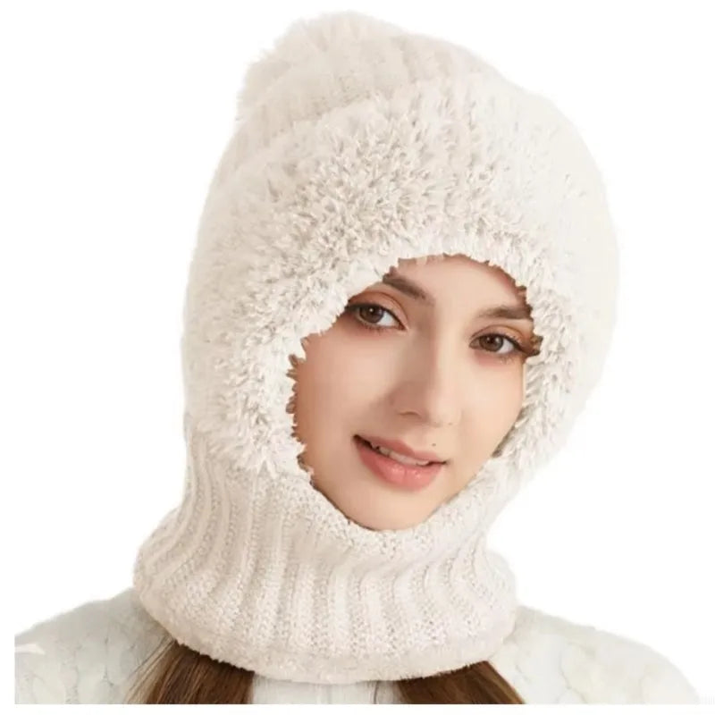 3-in-1 Multifunctional Knitted Winter Hat, Scarf & Face Mask