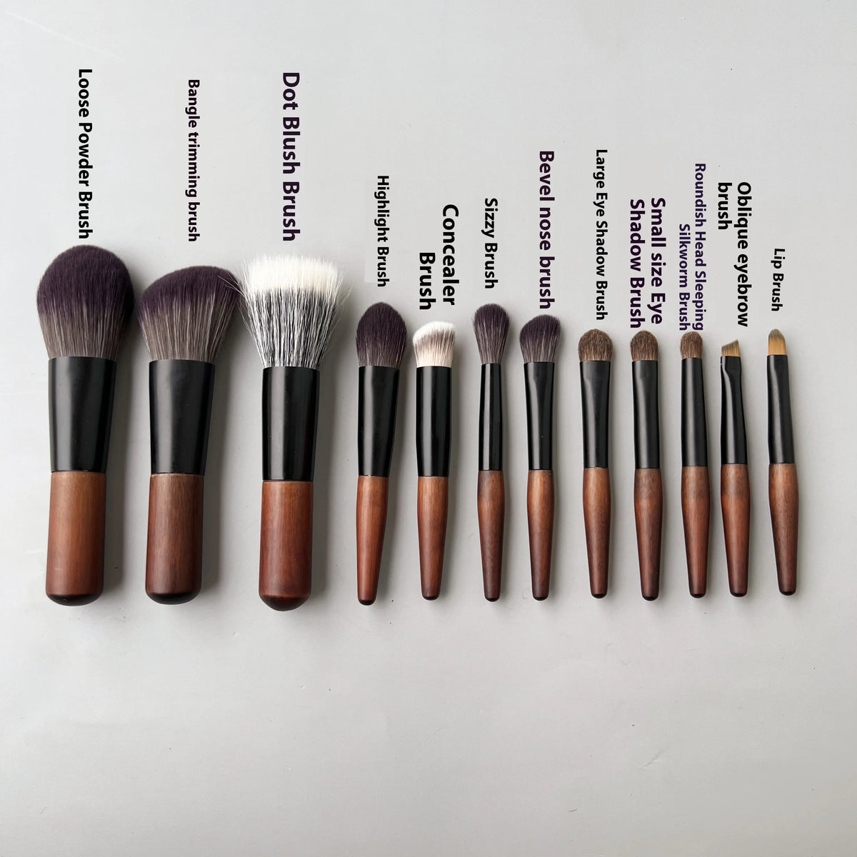 VitalGlow Make-up-Pinsel 12er-Set – Ansicht 3