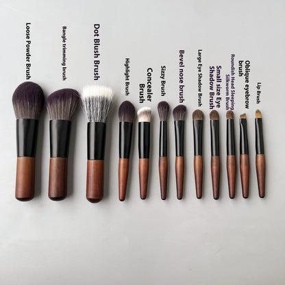 VitalGlow Make-up-Pinsel 12er-Set – Ansicht 3