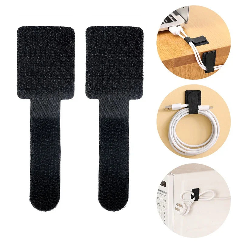 VitaHome™ CordLock Pro Reusable Self-Adhesive Cable Management Straps (20 PCS)