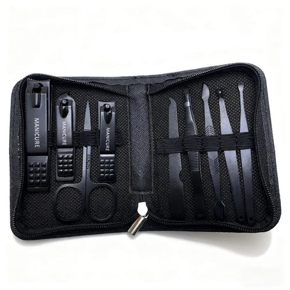 Vital™ Professional 9-Piece Stainless Steel Manicure & Pedicure Grooming Set