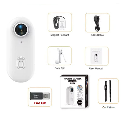VitaHome™ VelocityX 4K Waterproof Action & Helmet Sports Camera