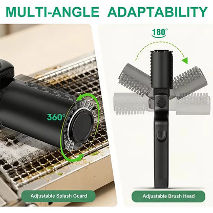 Vital™ PowerScrub 3-Speed Electric BBQ Grill Cleaner