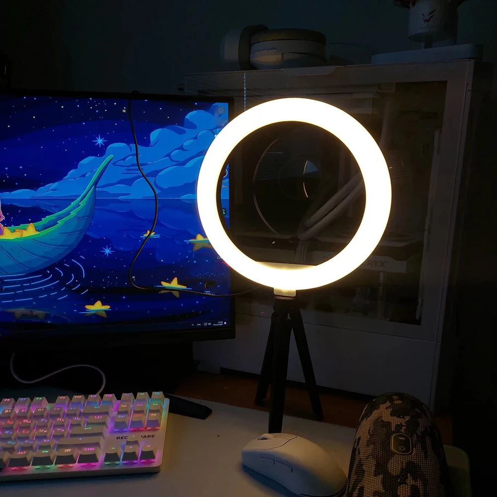 Ringlicht 26 cm mit Stativ – Ansicht 3