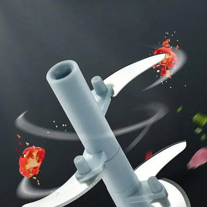 VitaHome™ ChopGlide Manual Pull-String Multi-Chopper & Garlic Grinder