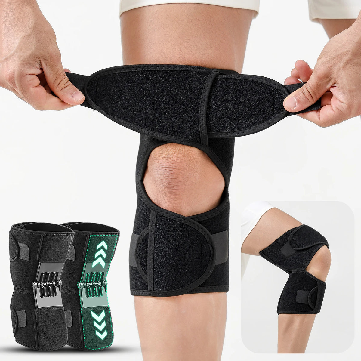 Kniebandage mit Gelenkstütze – Ansicht 3
