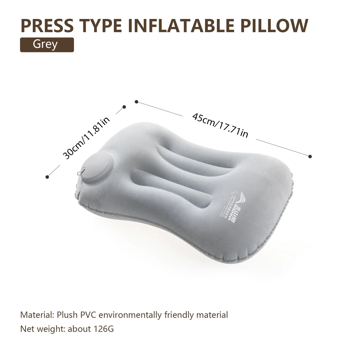 Vital™ Ultralight Camping Inflatable Pillow | Ergonomic Travel & Hiking Air Pillow