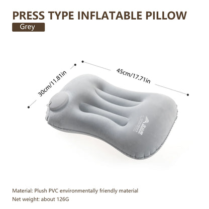 Vital™ Ultralight Camping Inflatable Pillow | Ergonomic Travel & Hiking Air Pillow
