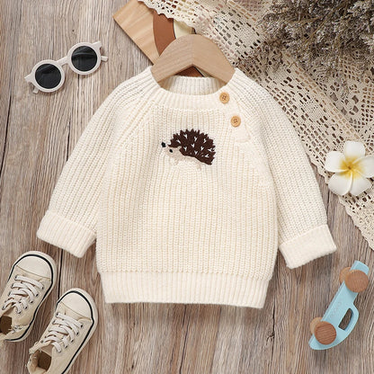 VitaHome™ LittleHedgehog Cozy Knit Baby Pullover