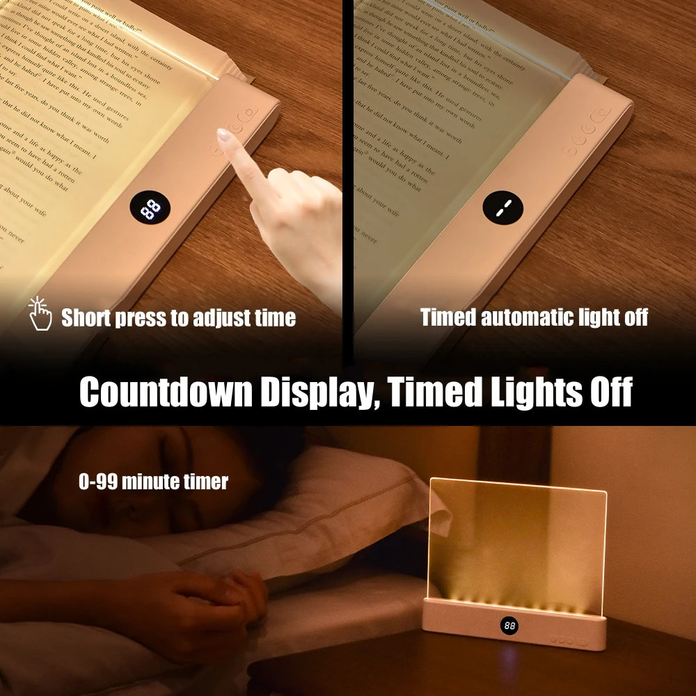 Leselampe als Flachpaneel mit USB-Anschluss – Ansicht 3