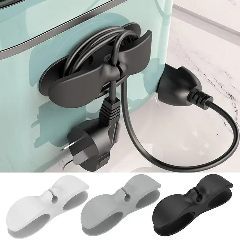VitaHome™ WrapCore Adhesive Kitchen Appliance Cord Organizer & Plug Holder