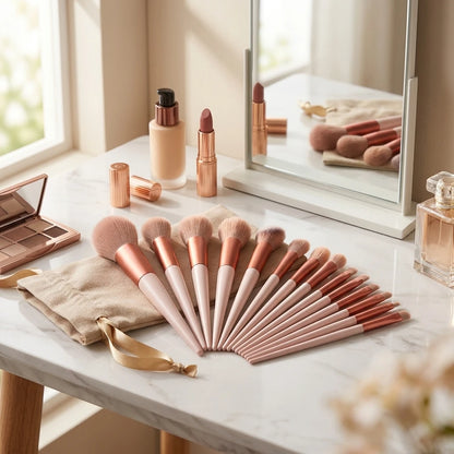 VitaCare™ VelvetBlend 13-Piece Professional Makeup Brush Set