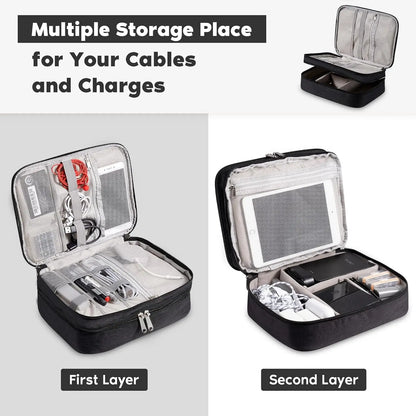 Vital™ TechVault Three-Layer Digital Organizer Travel Case