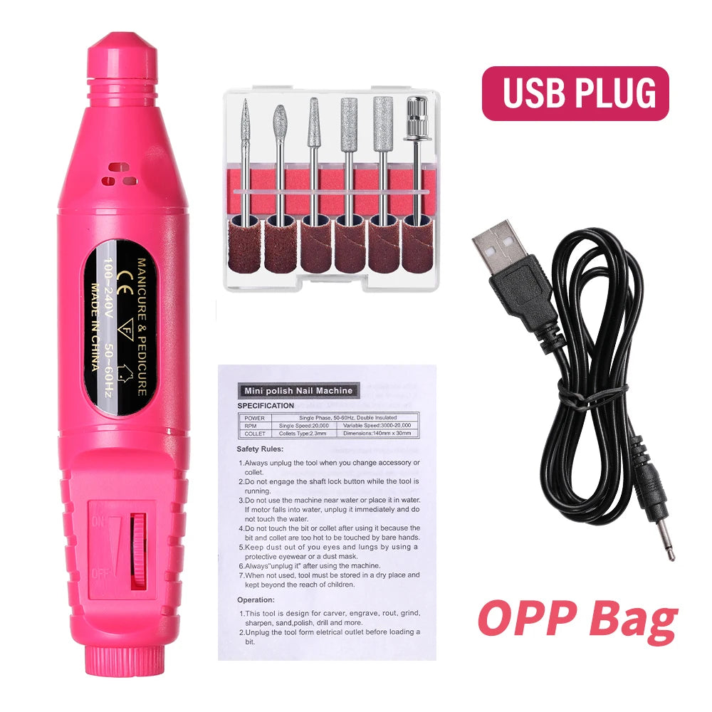VitaCare™ ProStudio 6-in-1 Electric Nail Drill & Manicure Kit