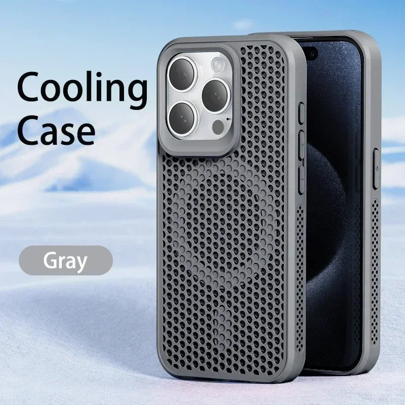 VitaPhone™ ThermoFlow Magnetic Heat-Dissipation Gaming iPhone Case