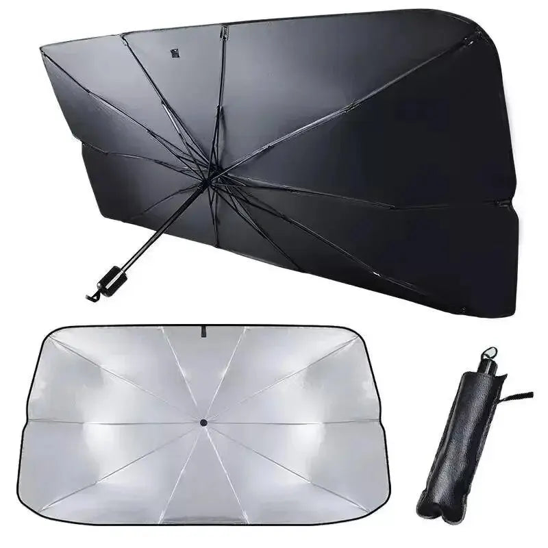 Vital™ ShieldPro Foldable Car Windshield Sunshade Umbrella